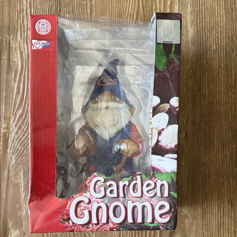 Forever Collectibles UF Florida Gator Garden Gnome - Blue and Orange